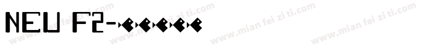 NEU F2字体转换